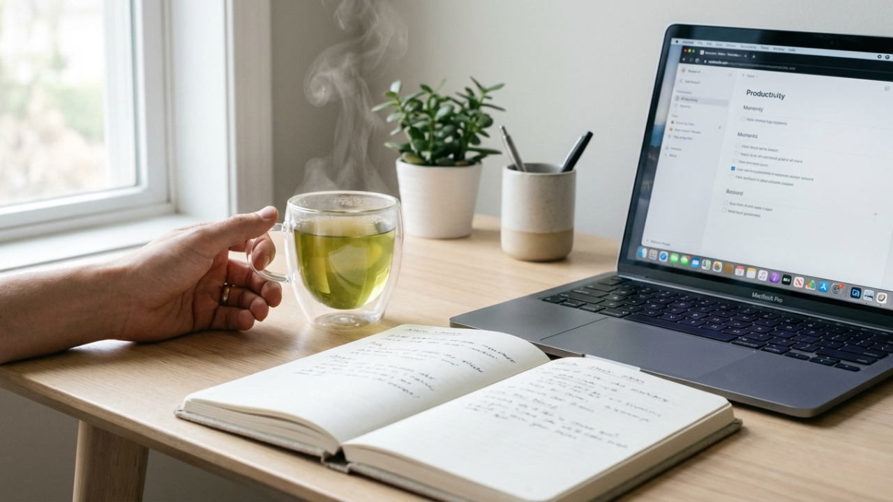 Bienfaits du Thé Vert le Matin