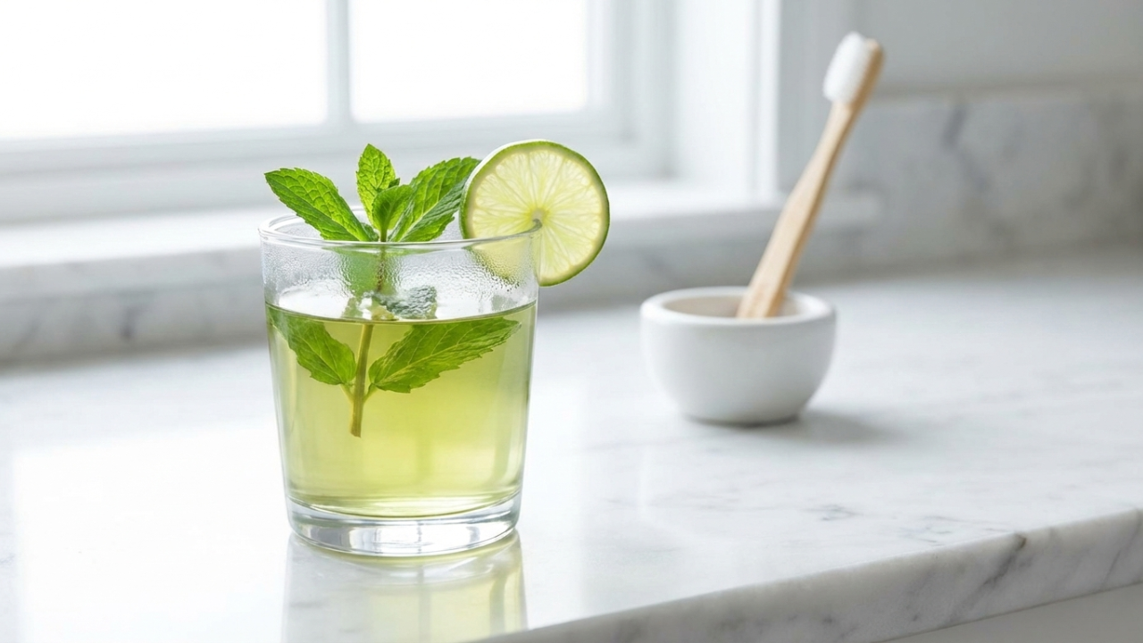 Bienfaits du The Vert le Matin sante bucco dentair